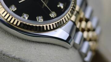 Thumbnail von Rolex Datejust 36 Steel Gold - Black Diamond - Fullset - 09/2012