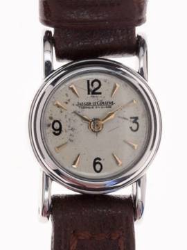 Jaeger-LeCoultre Backwind Stainless Steel 1940s