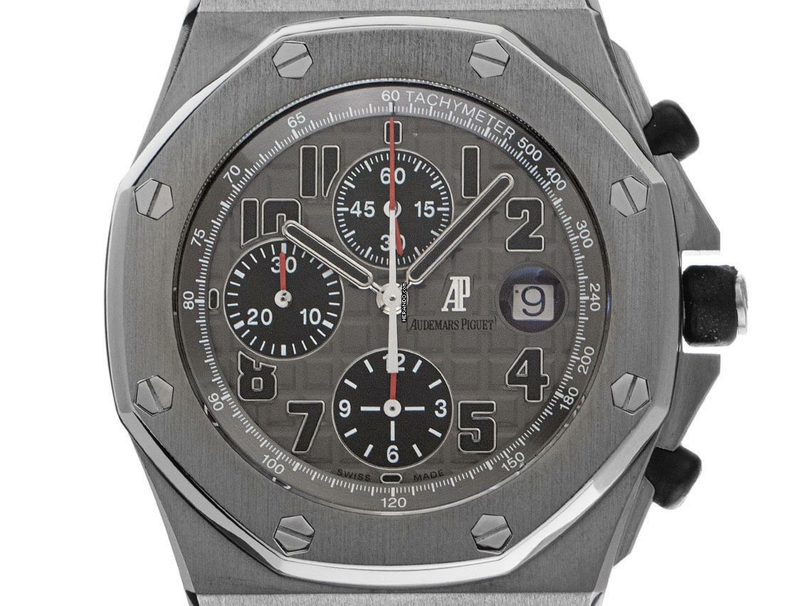 Audemars Piguet Royal Oak Offshore Chronograph Ref.26170TI.OO.1000TI.01 2014 Full Set sehr gut Vintage