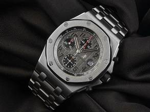 Thumbnail von Audemars Piguet Royal Oak Offshore Chronograph Ref.26170TI.OO.1000TI.01 2014 Full Set sehr gut Vintage