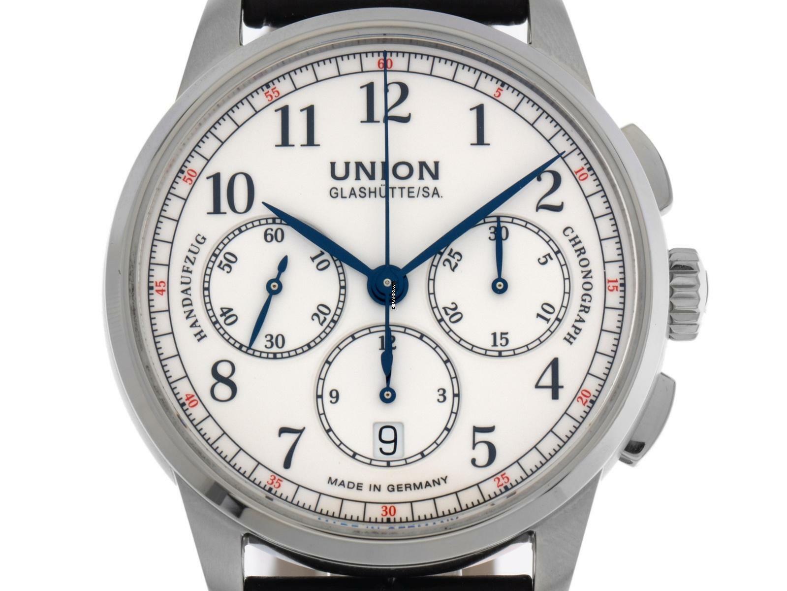 Union Glashütte 1893 Johannes Dürrstein Edition Ref.D007.459.16.017.00 2022 Full Set Ungetragen