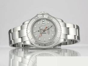Thumbnail von Rolex Yacht-Master Medium 35mm 168622 Stahl Platin 2003 Automatik Damen Stainless Steel Oyster-band Chronometer