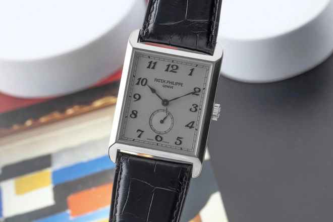  Patek Philippe Gondolo 18k (0,750) Weissgold Handaufzug Herren Ref. 5109G-001 