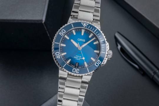  Oris Aquis Date Calibre 400 Stahl Automatik Ref. 01 400 7769 4135 