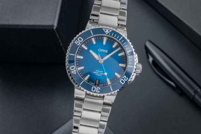  Oris Aquis Date Calibre 400 Stahl Automatik Ref. 01 400 7769 4135 