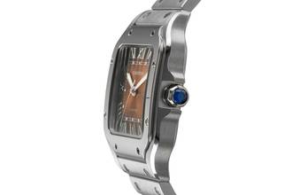 Thumbnail von Cartier Santos de Cartier Stahl Automatik Herrenuhr Ref. WSSA00065