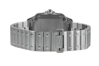 Thumbnail von Cartier Santos de Cartier Stahl Automatik Herrenuhr Ref. WSSA00065