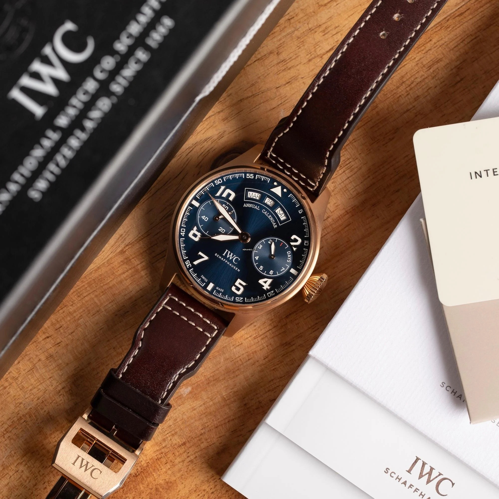 IWC Große Fliegeruhr Big Pilot Prince Full Set Unworn
