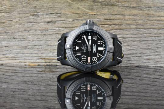  Breitling Automatic 45 Seawolf Night Mission V173191 Black Military - B&P 2025 