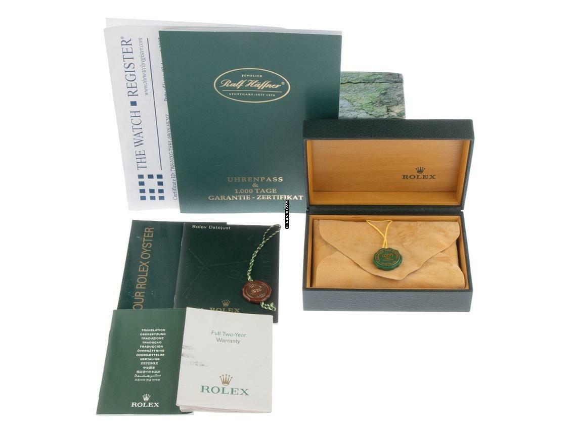 Rolex Datejust Turn-O-Graph Turn-O-Graph Ref.16263 2001 Full Set sehr gut Vintage