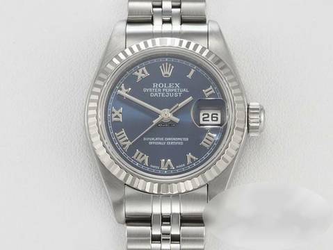  Rolex Lady-Datejust Stahl Weissgold 750 2002 Automatik Gold Damen 