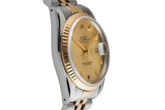 Thumbnail von Rolex Datejust 36 Stahl / Gold Diamond Dial Automatik Ref. 16233