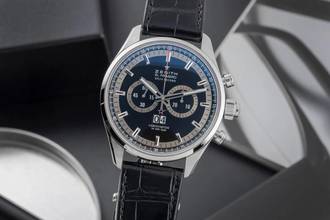 Thumbnail von Zenith El Primero Rattrapante Chronograph Stahl Ref 03.2050.4026/91.C714 Papiere