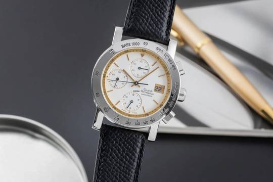  Girard Perregaux GP 7000 Chronograph Automatik Edelstahl Herrenuhr Ref. 7000GBM 