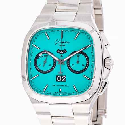  Glashütte Original Seventies Chronograph Panoramadatum – 1 of 100 – 1-37-02-10-02-70 – NEW – 22 Full Set 