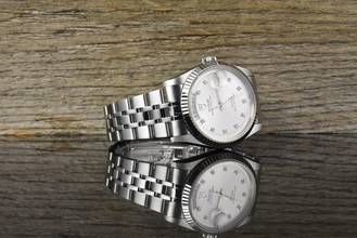 Thumbnail von Tudor Prince Date 76214 Stahl / Weißgold top Bezel - Full Set