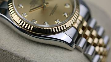 Thumbnail von Rolex Datejust 36 Steel Gold - Champagne Diamond - like New - 06/2011