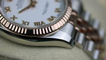 Thumbnail von Rolex Datejust 36 Steel Rosé - White Roman - like New - Fullset - 06/2015