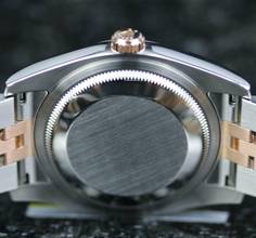 Thumbnail von Rolex Datejust 36 Steel Rosé - White Roman - like New - Fullset - 06/2015