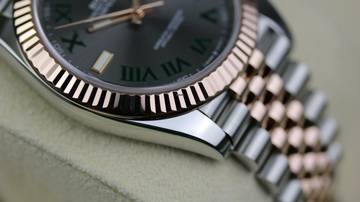 Thumbnail von Rolex Datejust 41 Steel Rosé - Wimbledon - like New - Fullset - 05/2023
