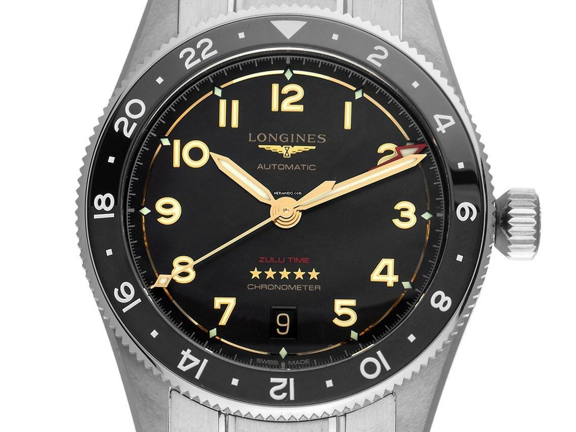 Longines Spirit ZULU Time Ref.L3.802.1.53.6 2025 Full Set Ungetragen