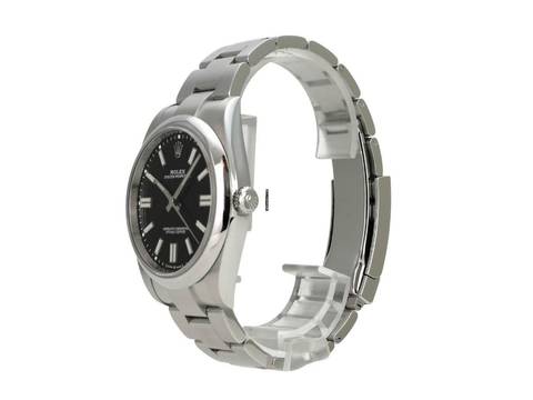  Rolex Oyster Perpetual 41 Ref. 124300 Schwarz 