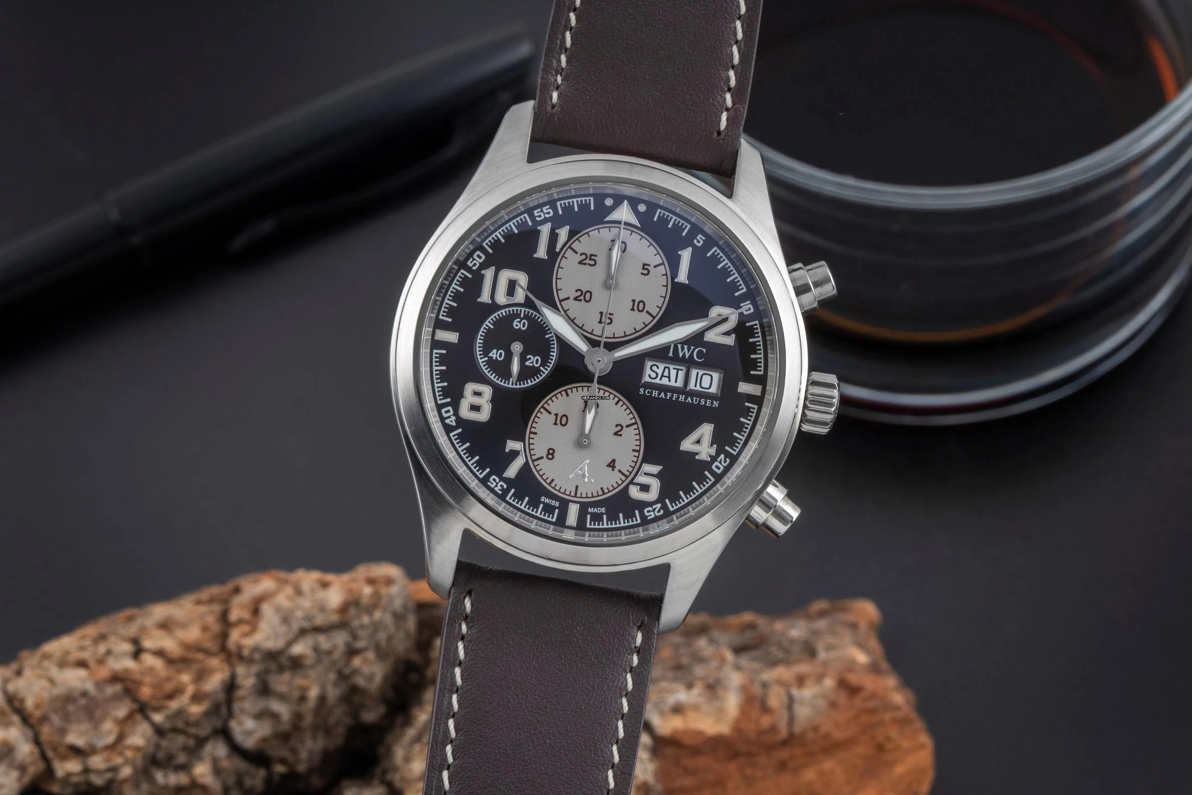 IWC Fliegeruhr Chronograph Fliegerchronograph Limited Antoine de Saint Exupéry Ref. IW371709