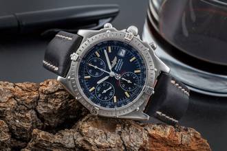 Thumbnail von Breitling Blackbird Chronomat Blackbird Stahl Automatik Herrenuhr Ref. A13050.1 B&P 2003