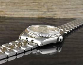 Thumbnail von Tudor Prince Date 74034 NOS / UNGETRAGEN - Silver Linen Dial - Full Set