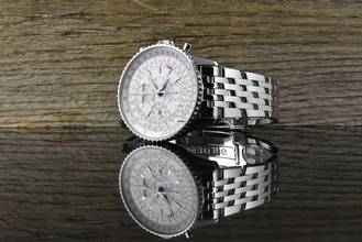 Thumbnail von Breitling Montbrillant Datora Navitimer Montbrillant Datora 43MM Automatic A21330 - B&P 2005