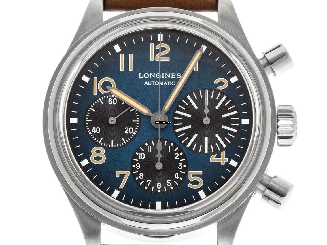 Longines Avigation Bigeye Ref.L2.816.1.93.2 Full Set Ungetragen