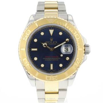  Rolex Yacht-Master 40 Steel/Gold Blue Dial 