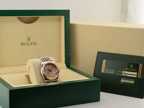 Thumbnail von Rolex Datejust 36 Stainless Steel - Rose Gold Jubilee Diamond Dial