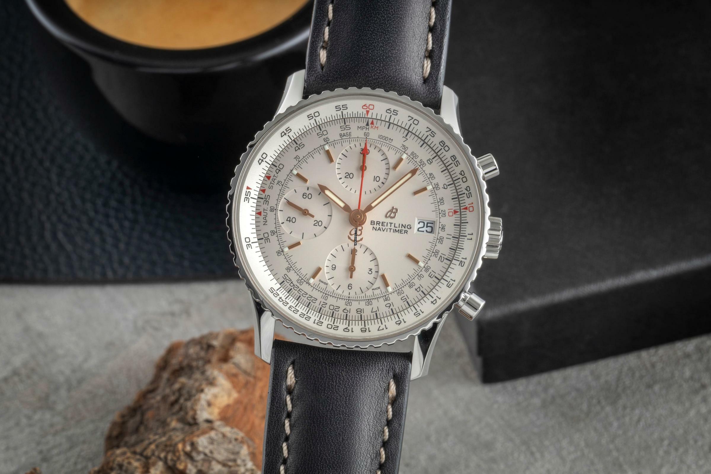 Breitling Navitimer Chronograph Automatik Stahl Herrenuhr A13324