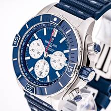 Thumbnail von Breitling Chronomat Super Chronomat B01 44 Blue – AB0136161C1S1 – like NEW – 2021 Full Set