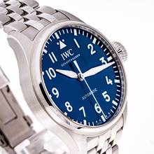 Thumbnail von IWC Große Fliegeruhr Big Pilot's Watch 43 Blue – IW329304 – like NEW – 03/2023 Full Set