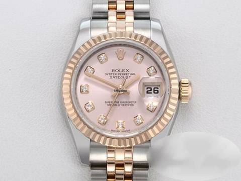  Rolex Lady-Datejust 26mm 179171 2010 Stahl Roségold 750 Diamanten Automatik 
