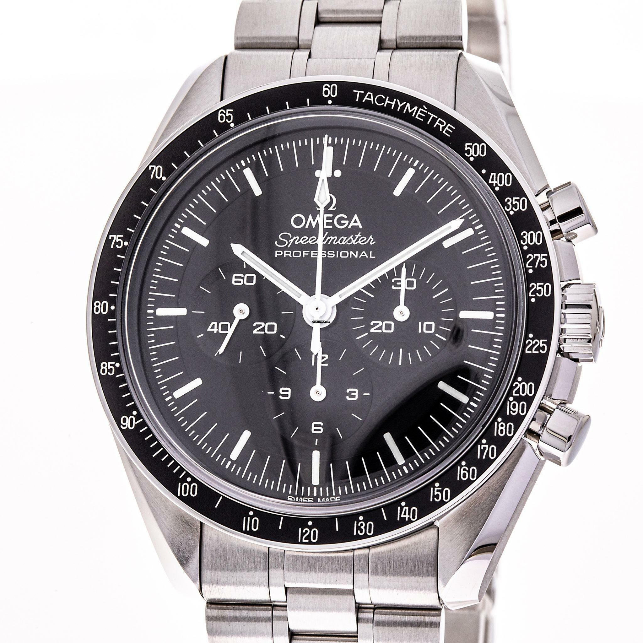 Omega Speedmaster Professional Moonwatch Hesalit – 310.30.42.50.01.001 – like NEW – 11/2021 Full Set