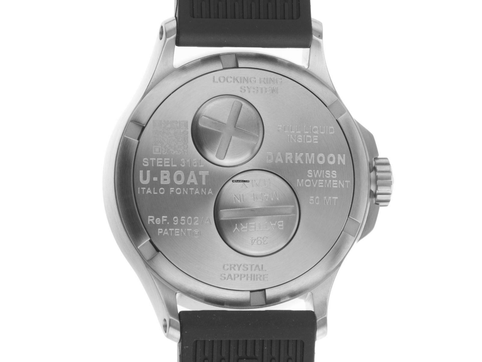 U-Boat Darkmoon Ref.9502/A Full Set Neu