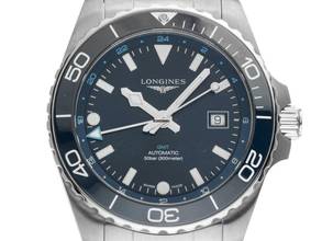 Thumbnail von Longines HydroConquest GMT Ref.L3.890.4.96.6 2025 Full Set Ungetragen
