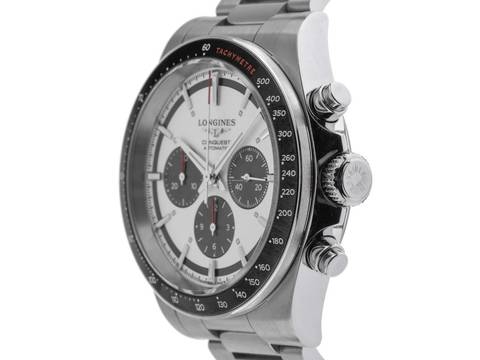  Longines Conquest Chronograph Ref.L3.835.4.72.6 2025 Full Set Ungetragen 