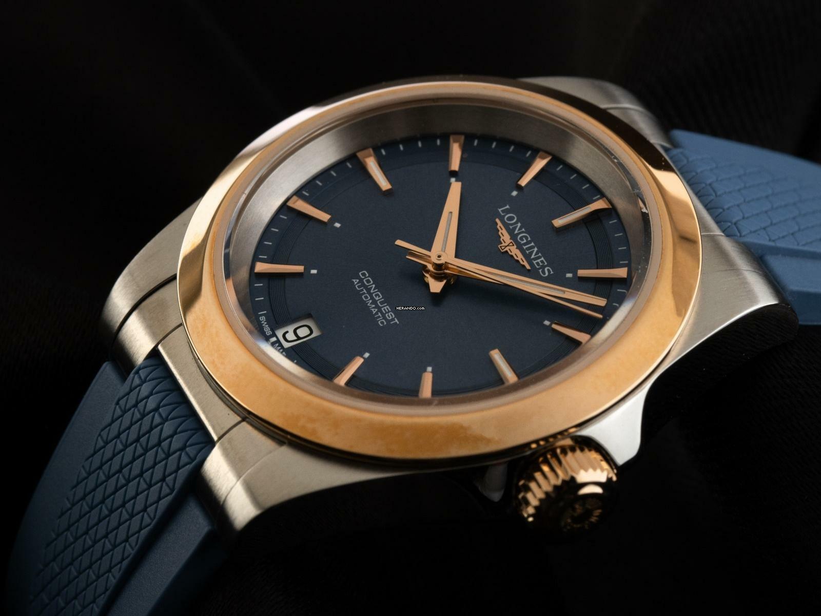 Longines Conquest Ref.L3.430.5.92.9 2025 Full Set Ungetragen