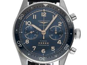 Thumbnail von Longines Spirit Flyback Chronograph Ref.L3.821.4.93.2 2025 Full Set Ungetragen