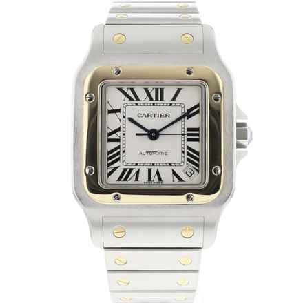  Cartier Santos Galbée XL Steel/Gold Automatic 