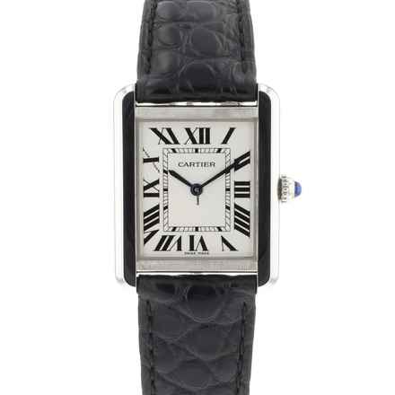  Cartier Tank Solo Small Silver Dial 