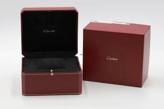 Thumbnail von Cartier Santos Medium Automatik Edelstahl Herrenuhr Ref. WSSA0029 B&P 2020