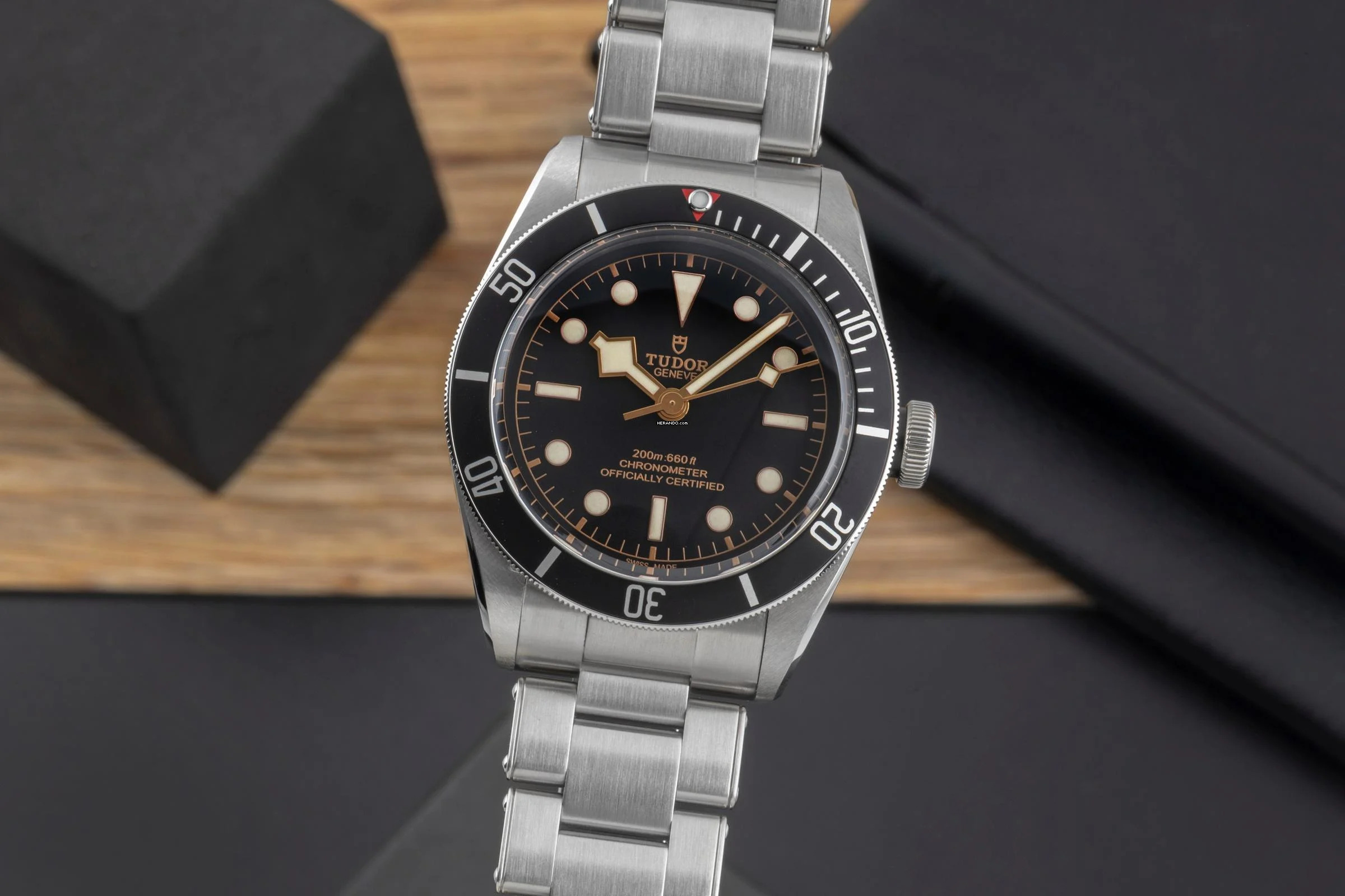 Tudor Black Bay 41 Edelstahl Automatik Herrenuhr Ref. 79230N B&P 2020
