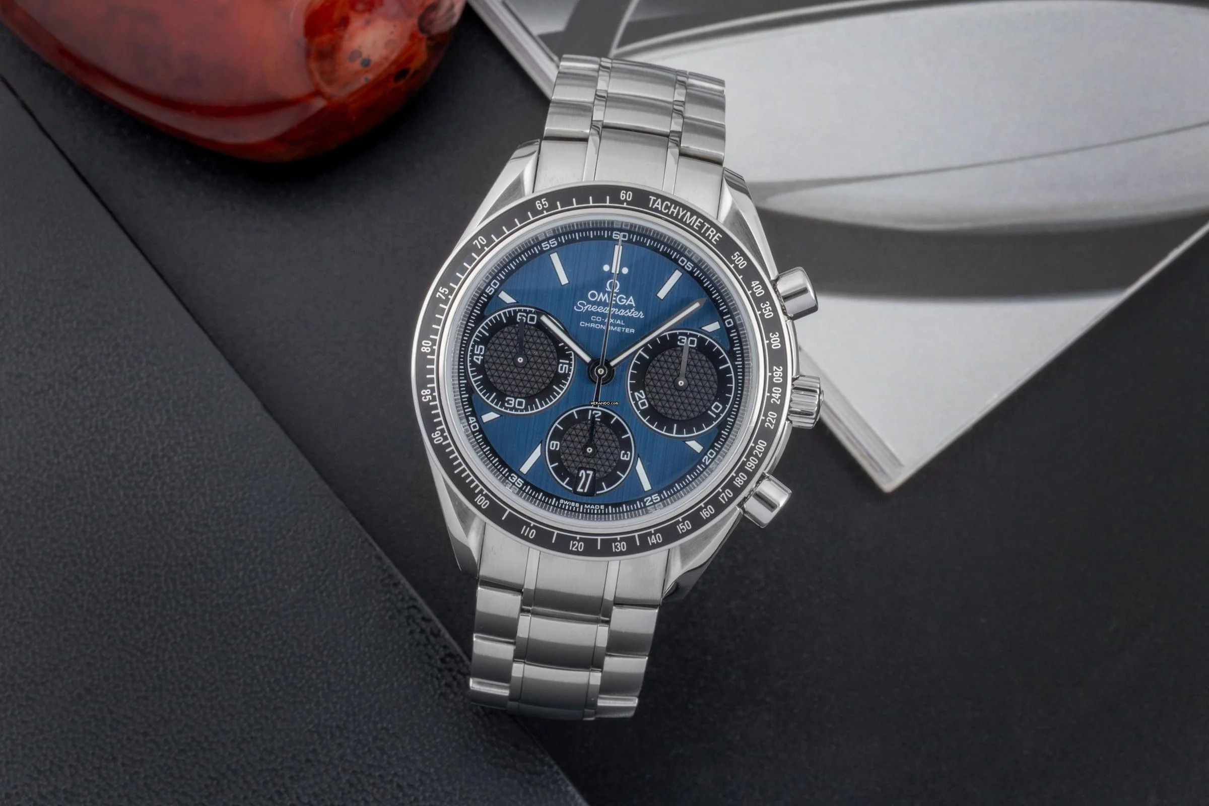 Omega Speedmaster Racing Chronograph Co-Axial Ref. 326.30.40.50.03.001 Papiere