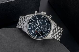 Thumbnail von IWC Fliegeruhr Chronograph Fliegerchronograph Chronograph Stahl Automatik Herrenuhr Ref. IW377710