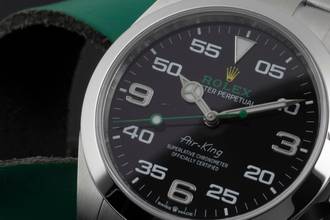 Thumbnail von Rolex Air King Automatik Oyster Edelstahl Herrenuhr Ref. 126900 B&P 2022